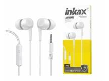 Auriculares Inkax Intra 3.5mm blanco