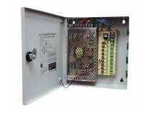 Fuente con Gabinete NRG+ 12v 10a 9 canales