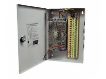 Fuente con Gabinete NRG+ 12v 20a 18 canales