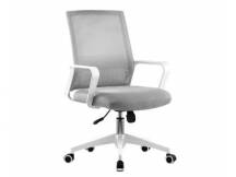 Silla de oficina Ryan gris/blanco
