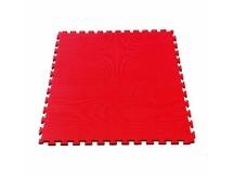 Piso Tatami Randers negro/rojo 1m x 1m x 2cm (1 unidad)