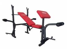 Banco de pecho Randers con soporte para barra y scott