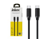 Cable Inkax USB-C  USB-C 100W 1m negro