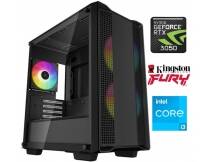 Equipo Gamer Core i3 13100F, 16GB, 1TB NVMe, RTX 3050 6GB
