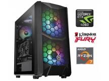Equipo Gamer Ryzen 7 8700F, 16GB, 1TB NVMe, RTX 4060 8GB