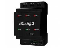 Rele Shelly Pro 3 Wi-fi DIN Triple