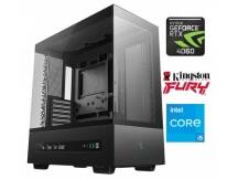 Equipo Gamer Core i7 12700F, 16GB, 1TB NVMe, RTX 4060 8GB