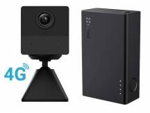 Camara 4G Ezviz CB2 2K 3MP negra con PowerBank