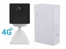 Camara 4G Ezviz CB2 2K 3MP blanca con PowerBank