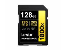 Memoria SDXC Lexar Pro 1800X 128GB UHS-II Gold Series