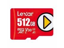 Memoria microSDXC Lexar 512GB Play UHS-I