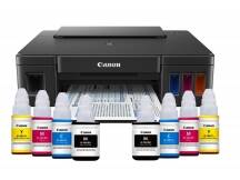 Impresora Canon Pixma G-1110 + Botellas de recarga extra