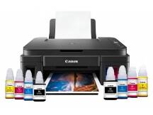 Impresora Canon Pixma G-2110 + Botellas de recarga extra