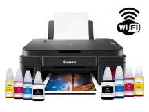 Impresora Canon Pixma G-3110 + Botellas de recarga extra