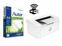 Impresora HP LaserJet M111W + resma A4