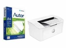 Impresora HP LaserJet M111A + resma A4