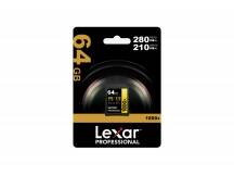 Memoria SDXC Lexar Pro 1800X 64GB UHS-II Gold Series