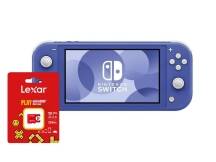 Consola Nintendo Switch lite azul + micro SD 512 GB