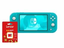 Consola Nintendo Switch lite turquesa + micro SD 512 GB