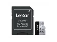 Memoria microSDXC Lexar Pro 64GB Silver Plus