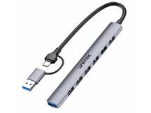 HUB USB-C Unitek 7 en 1