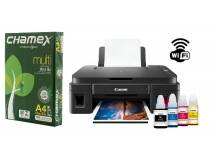 Impresora Canon Pixma G-3110 + resma A4