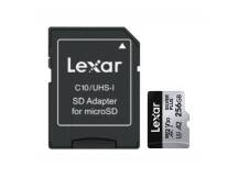 Memoria microSDXC Lexar Pro 256GB Silver Plus