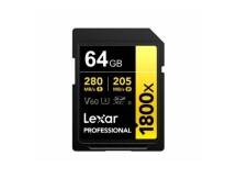 Memoria SDXC Lexar Pro 1800X 64GB UHS-II Gold Series