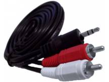 Cable audio stereo a 2 rca