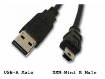 Cable mini USB 5 pines de calidad