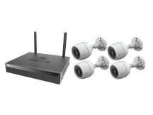 Kit NVR Ezviz 5MP + 4 Camaras Full HD