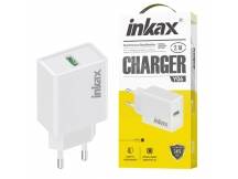 Cargador Inkax USB-A 2.1A blanco