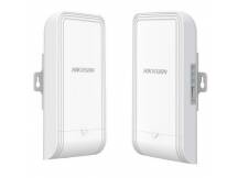 Bridge Hikvision inalambrico 5GHz exterior 3Km (kit x 2)