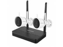 Kit Hikvision NVS Wifi + 2 camaras 4MP exterior