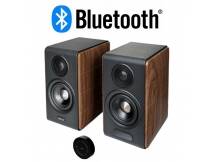 Parlantes Edifier 2.0 S880 MKII Bluetooth nogal
