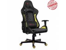 Silla Gamer X-lizzard Negro/amarillo (con detalles)