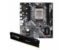 Combo Mother Asrock B650M-H + Memoria Kingston DDR5 16GB