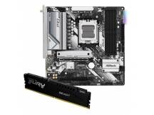 Combo Mother Asrock B650M Pro + Memoria Kingston DDR5 16GB