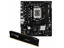 Combo Mother Asrock B860M-H2 + Memoria Kingston DDR5 16GB