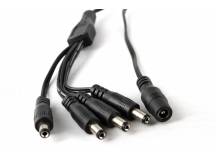 Splitter de cables de poder para camaras CCTV 1 a 4