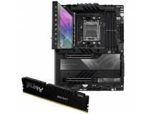 Mother Asus ROG X670E + Memoria Kingston DDR5 32GB