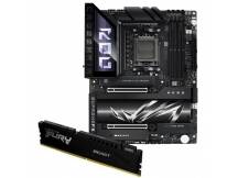Mother Asus ROG X870E + Memoria Kingston DDR5 32GB