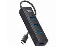 HUB USB-C Unitek 4 Puertos 5Gbps