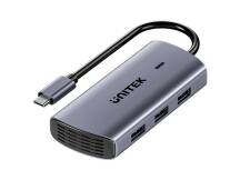 HUB USB-C Unitek 6 en 1 PD 100W