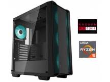 Equipo Gamer Ryzen 5 5500, 16GB, 500GB, RX 580 8GB