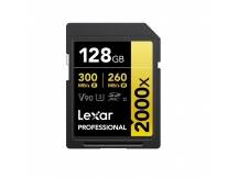Memoria SDXC Lexar Professional 2000x 128GB UHS-II GOLD Series