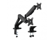 Soporte de escritorio Brateck para dos monitores 17-32