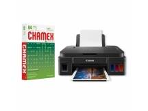 Impresora Multifunci�n Canon PIXMA G2110 + Resma Papel Chamex A4 75gr