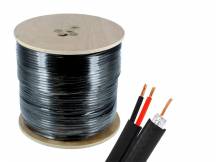 Cable siames NRG+ coaxil + corriente 305m