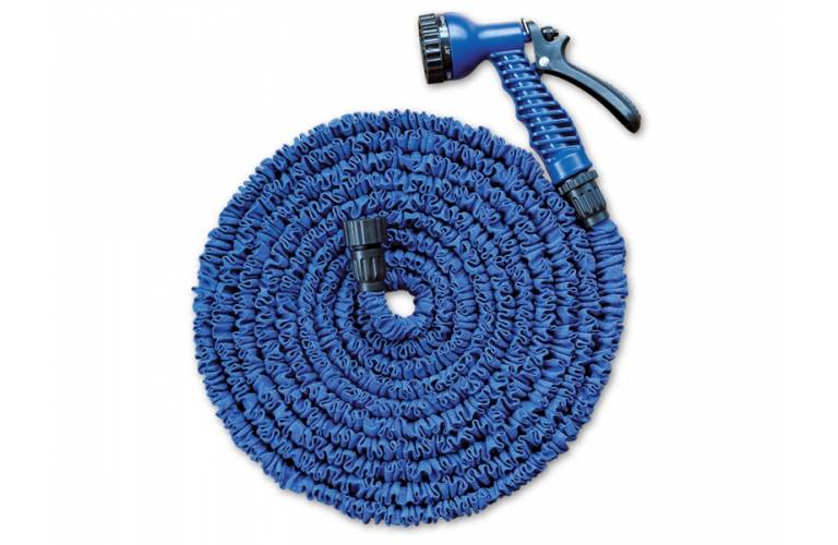 Manguera expandible hasta 30 mts con dispensador 